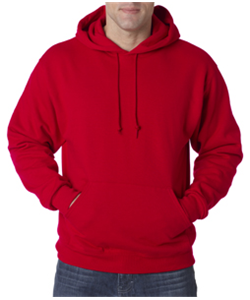Softball Red Hooded<br>Sweatshirt